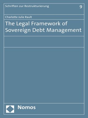 cover image of The Legal Framework of Sovereign Debt Management